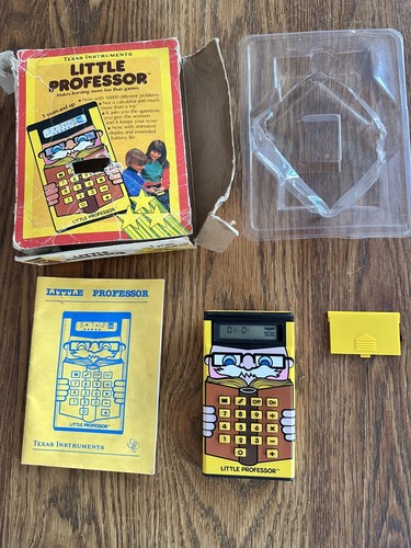 Vintage 1983 little professor - vintage,