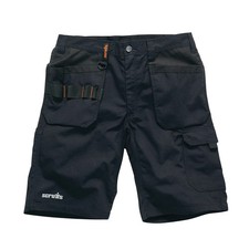 Scruffs T54658 Trade Flex Holster Men's Shorts - Black,