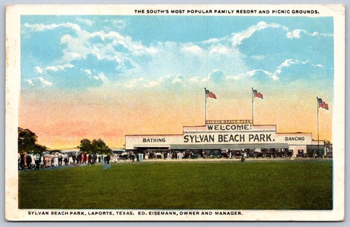 K47 laporte texas postcard - laporte,