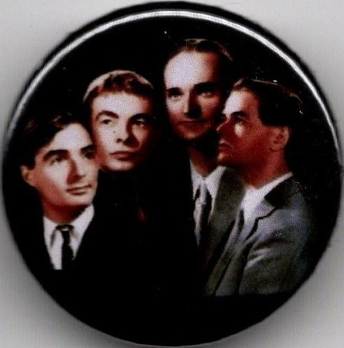Kraftwerk pin button badge - button,