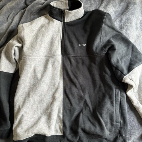 Huf zip black - 1/4, black/grey