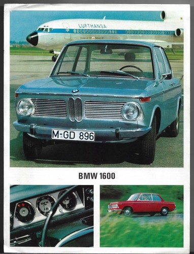 Bmw 1600 coupe - bmw, 1967-1968