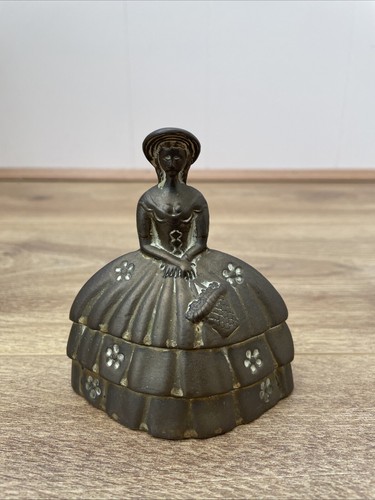 Antique heavy brass - heavy, lady