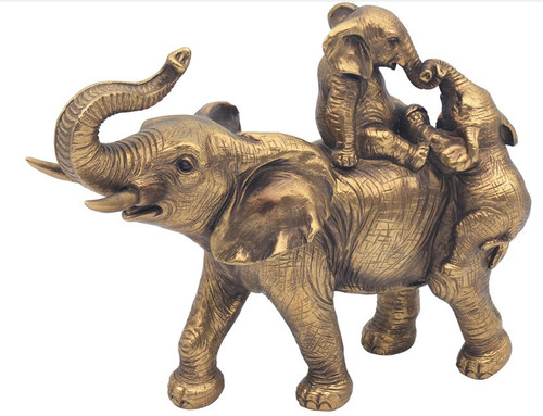 Bronzed gorilla baby - bronzed,