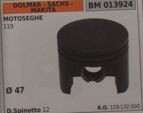 119132000 complete piston - 119132000,