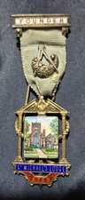 Masonic Founders Jewel  - ST