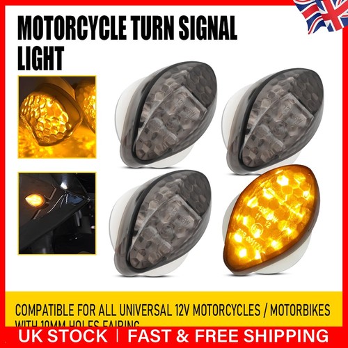 4pc motorcycle led turn signal - 4pc,