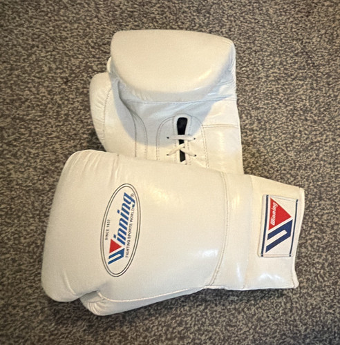 Winning white lace - lace-up, boxing