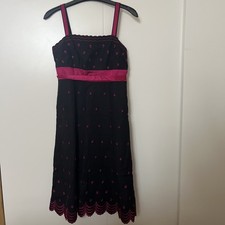 Monsoon PETITE Size 8 Black &