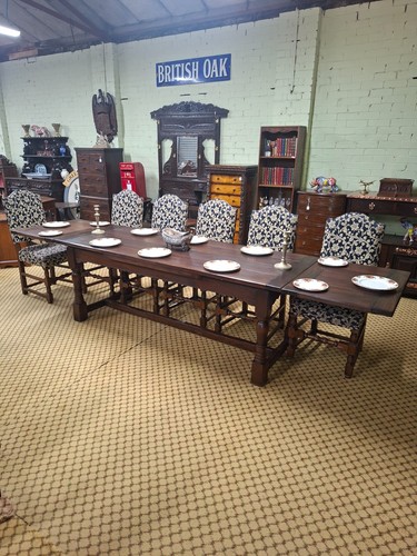 Large refectory table - refectory,