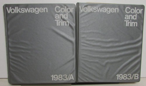 1983 volkswagen color - &, b