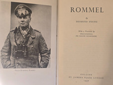 Book, Rommel By Desmond Young, 1950 ww2 interest