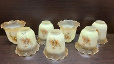 Vintage Victorian Etched Glass
