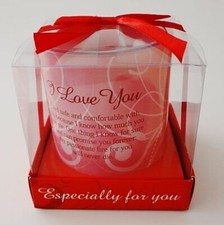 NEW I LOVE YOU CANDLE GIFT SET