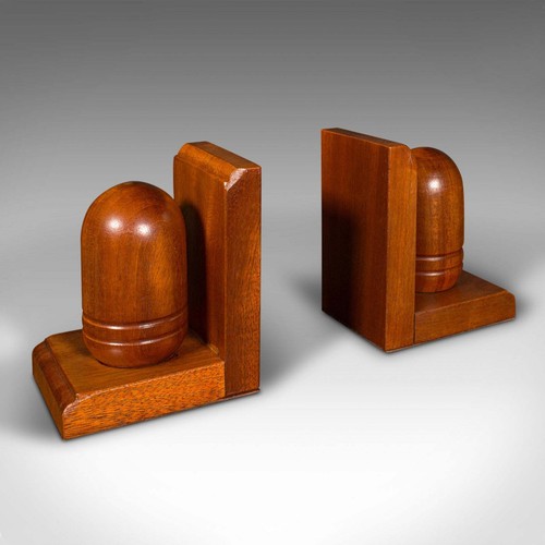 Pair vintage acorn - of,