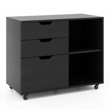 Mobile File Cabinet 3-Drawer