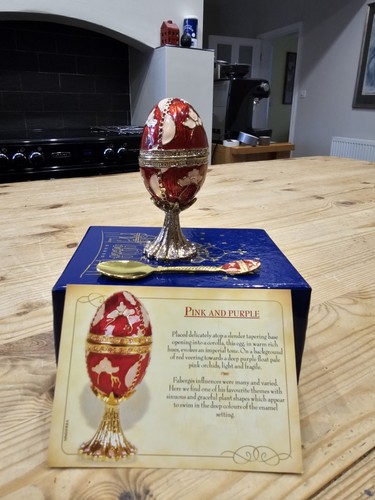 Atlas egg trinket box - , with