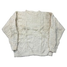Vintage Aran Hand Knit Jumper
