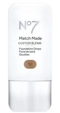 No7 Match Made CUSTOM BLEND Foundation Drops  - Warm Rose 