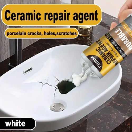Ceramic repair paste white - ceramic,