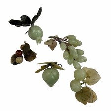 5 Vintage MCM Chinese Carved