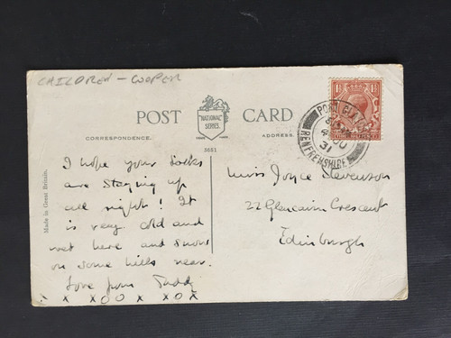 1931 port glasgow double - gb,