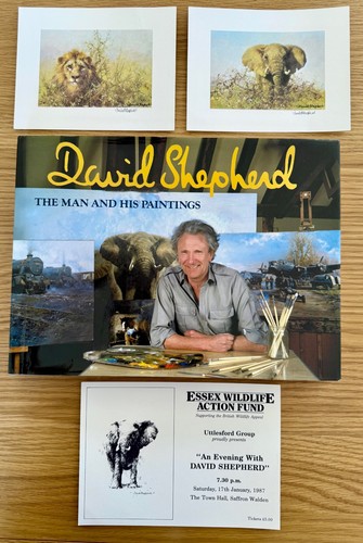 David shepherd the man - and, his
