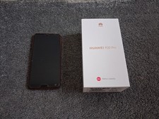 Huawei P20 Pro phone and box -