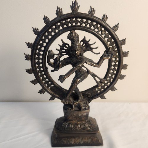 Vintage solid brass shiva - vintage,