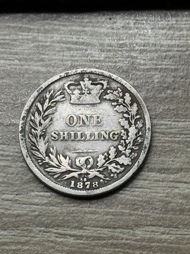 Victoria shilling 1878 - 1878,, die
