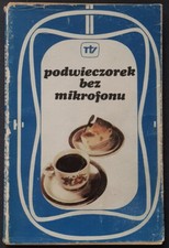 PODWIECZOREK BEZ MIKROFONU Roman Sadowski Polish book Paperback 1979 1st Ed