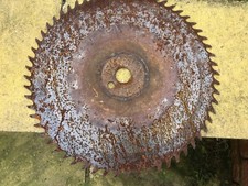 Vintage Sawmill Saw Buzz Saw