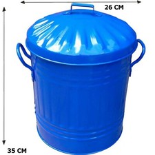 13L Trash Bin Metal Bin Small