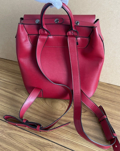Zara women backpack red - women's,