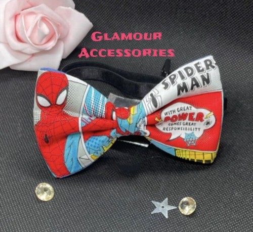 Spiderman bow tie necktie - spiderman,