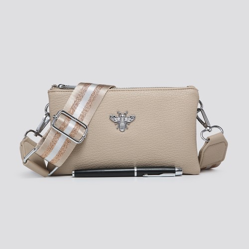Premium faux leather crossbody - premium,