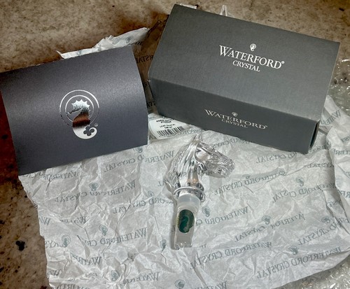 Waterford lead crystal horse - lead,