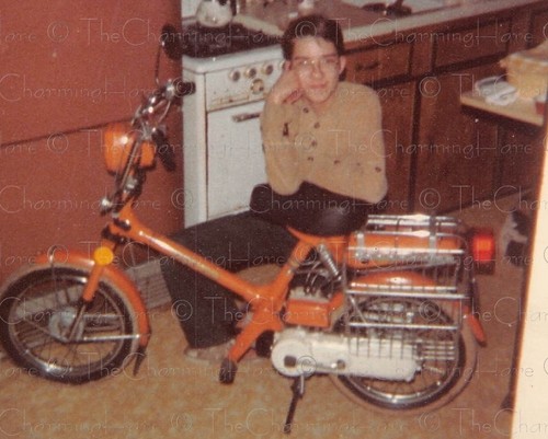 Vintage photo 1970s - photo, with