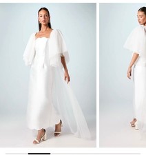 Statement Sleeve Tulle Bridal