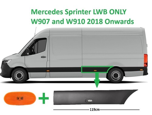 Mercedes sprinter side plastic - mercedes,