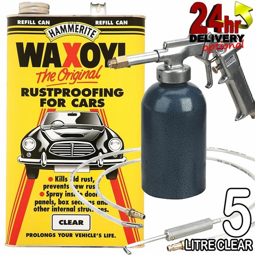 Hammerite 5litre clear waxoyl - 5litre,