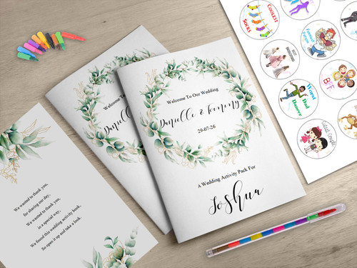 Wedding activity pack for - wedding,