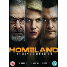 Homeland - Season 1-5 [DVD] [2016], Good DVD, Claire Danes,Damian Lewis,Morena B