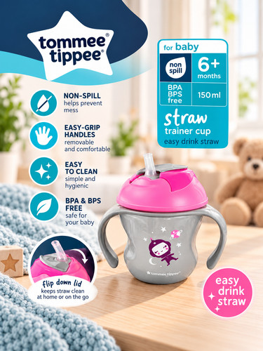 Tommee tippee straw trainer - tommee,
