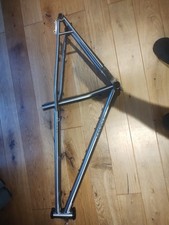 Bird Forge Mountain Bike Frame In Stainless Steel Size Medium Long