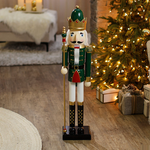 Classic green wooden - green,