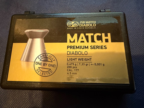 Jsb match flathead 177 - .177, 4.50mm