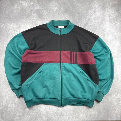 Adidas zip sweatshirt - zip, up