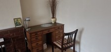 Desk Antique Oak Brown