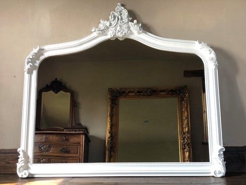 Matt white french shabby - matt,
